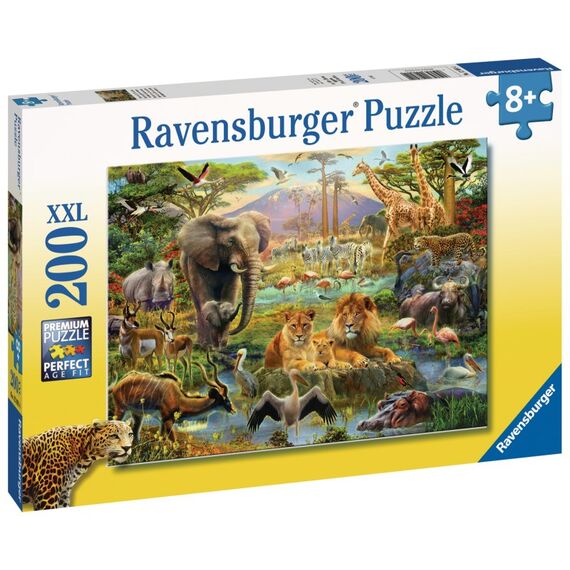 Ravensburger Animals of the Savanna XXL Puzzlespiel 200 Stück(e) Tiere