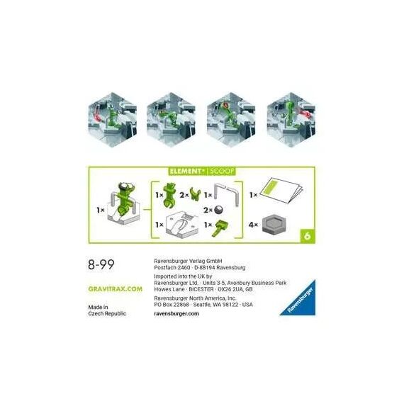 Ravensburger GraviTrax Element Scoop Zubehör für Aktiv-/Fertigkeiten-Spielzeuge