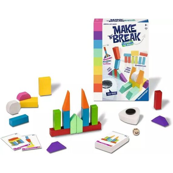 Ravensburger Make n Break - Around the World 30 min Brettspiel Feinmotorik (Geschicklichkeit), 3 image