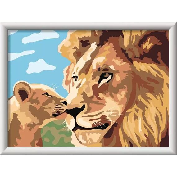 Ravensburger CreArt - MNZ - Lion and Baby, 2 image