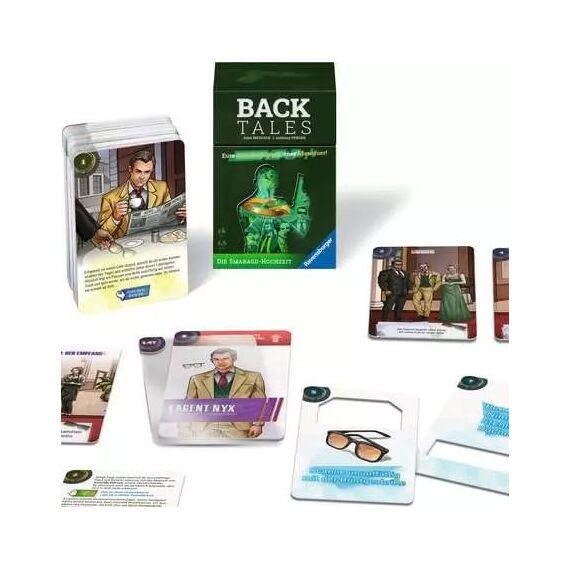 Ravensburger Back Tales Die SmaragdHochzeit Back Tales Die Smaragd-Hochzeit 90 min Kartenspiel Logisch, 4 image
