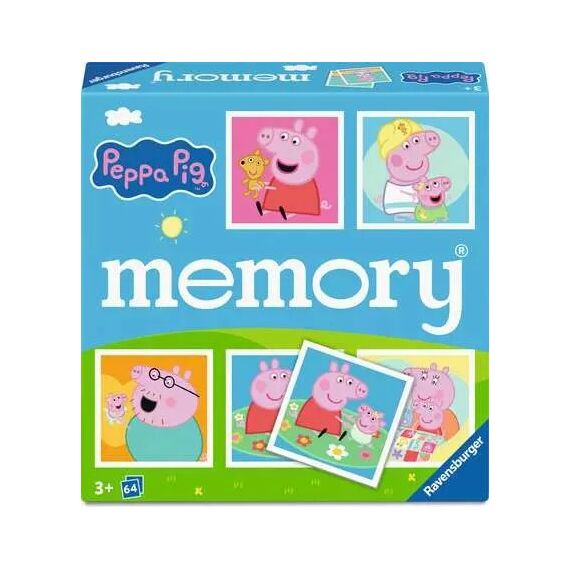 Ravensburger 25086 Brettspiel memory® Peppa Pig 30 min Kartenspiel Speicher