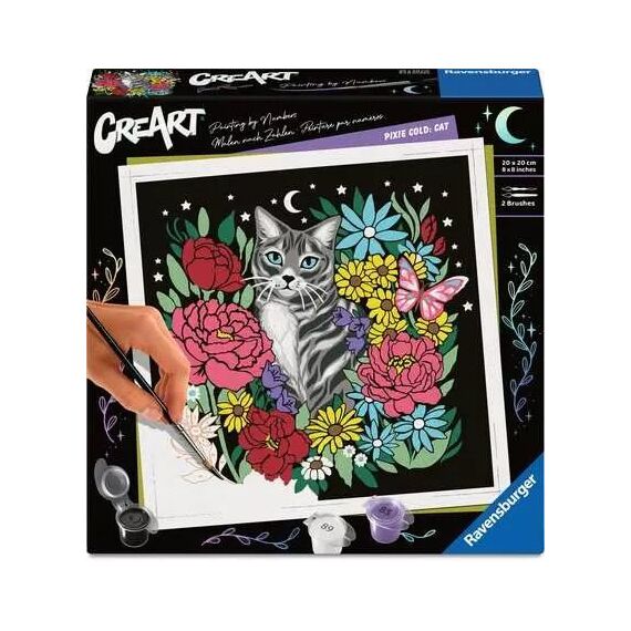 Ravensburger CreArt Pixie Cold: Katze