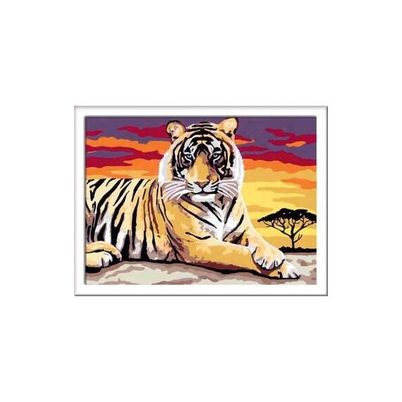 Ravensburger CreArt Majestic Tiger Malen nach Zahlen Set