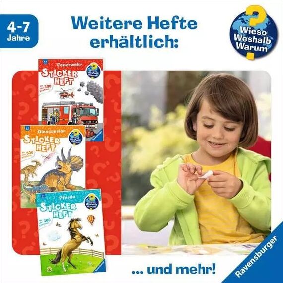 Ravensburger Wieso? Weshalb? Warum? Stickerheft - Dinosaurier, 7 image