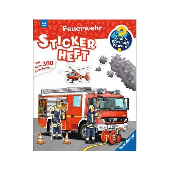 Ravensburger Wieso? Weshalb? Warum? Stickerheft - Feuerwehr