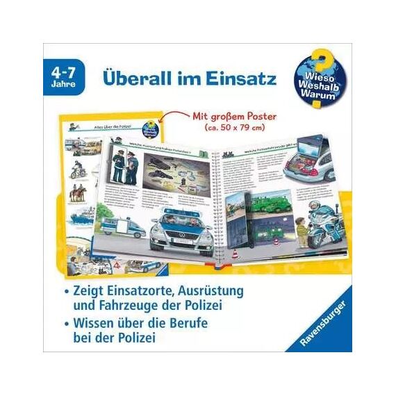 Ravensburger Wieso? Weshalb? Warum? Band 22 - Alles über die Polizei, 3 image