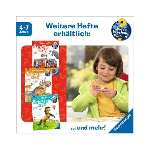 Ravensburger Wieso? Weshalb? Warum? Stickerheft - Fußball, 7 image