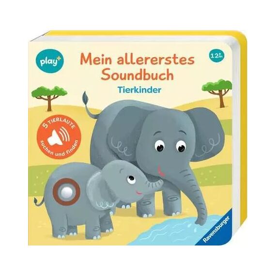 Play+ Mein allererstes Soundbuch Tierkinder - ab 12 Monate