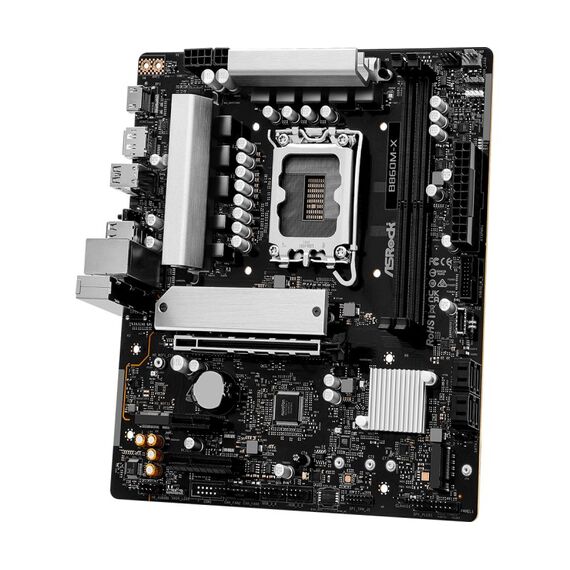 Asrock B860M-X Intel B860 LGA 1851 (Socket V1) micro ATX, 4 image