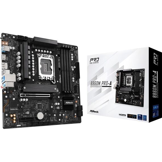 Asrock B860M Pro-A Intel B860 LGA 1851 (Socket V1) micro ATX, 3 image