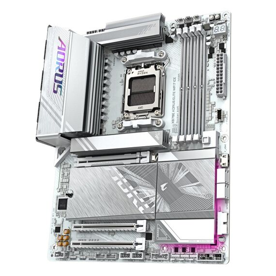 GIGABYTE X870E AORUS ELITE WIFI7 ICE Mainboard, 4 image
