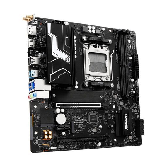 Asrock B850M-X WiFi R2.0 AMD B850 Sockel AM5 micro ATX, 3 image