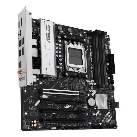 ASUS B850M MAX GAMING WIFI AMD B850 Sockel AM5 micro ATX, 4 image