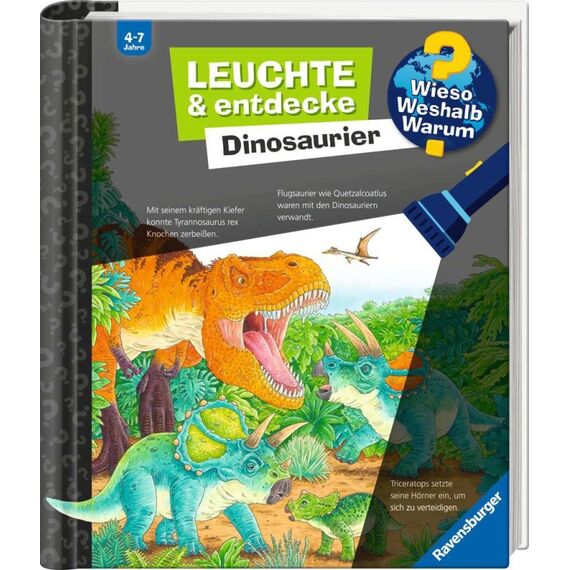 Ravensburger Wieso? Weshalb? Warum? Leuchte und entdecke: Dinosaurier