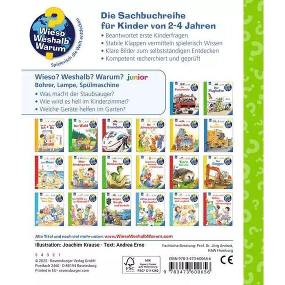 Ravensburger WWW junior: Bohrer, Lampe, Spülmaschine, 2 image