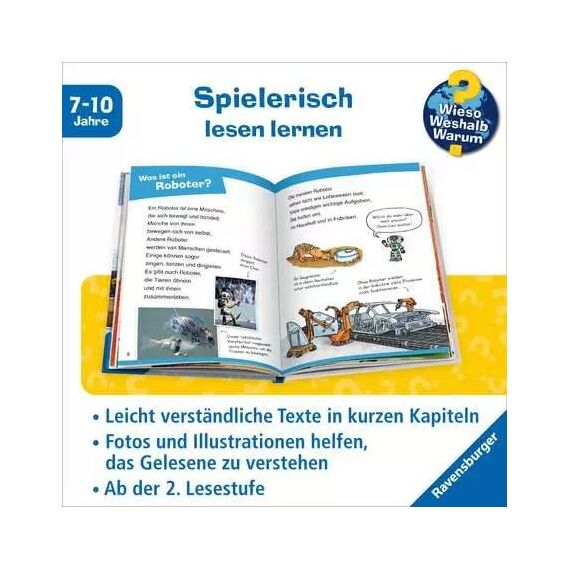 Ravensburger Wieso? Weshalb? Warum? Erstleser, Band 14 - Roboter, 3 image