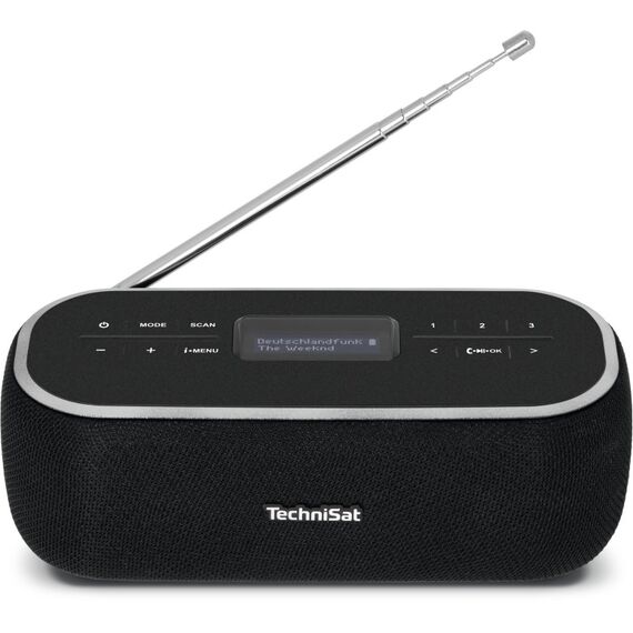 TechniSat 0000/3968 Radio Tragbar Digital Schwarz