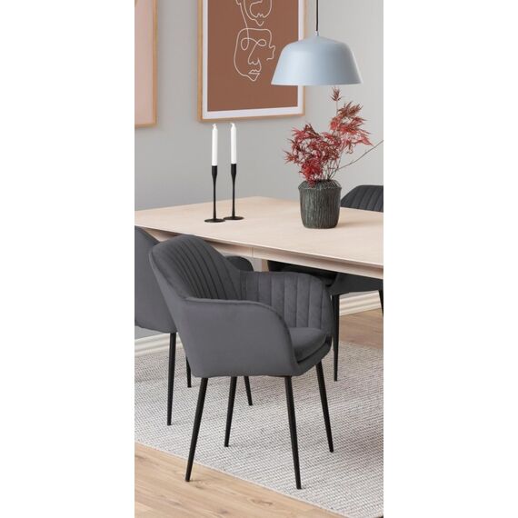 AC Design Emilia Restaurant- & Esszimmer-Stuhl Gepolsterter Sitz Gepolsterte Rückenlehne, 5 image