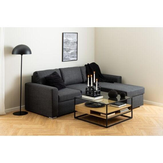 AC Design Couchtisch Randolf x Nature/Schwarz Kaffeetisch Quadratische Form 4 Bein(e), 8 image