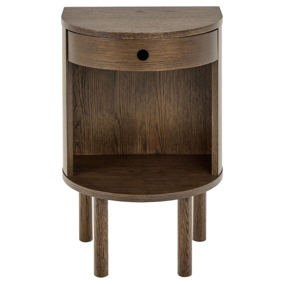 AC Design Paron Nachttisch 1 Schublade(n) Eiche