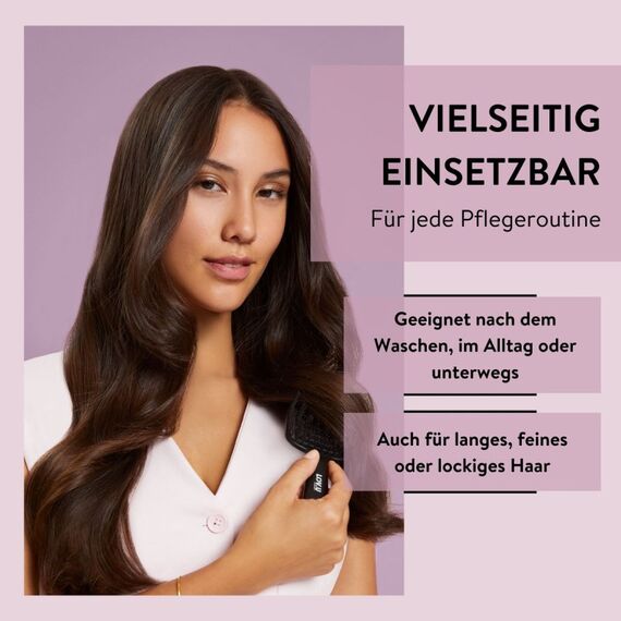Parsa Beauty 00008557-200510 Erwachsener Paddelhaarbürste Schwarz 1 Stück(e), 6 image
