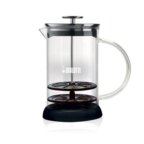 Bialetti 0004410 Manuelle Kaffeemaschine Französische Presse 1 l Schwarz, Transparent