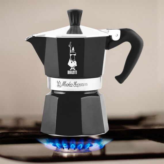 Bialetti 4951 Mokka-Kanne Schwarz, 3 image