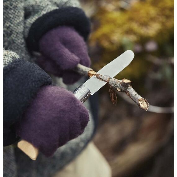 Opinel 001696 Taschenmesser Camper/scout Grau, Holz, 5 image