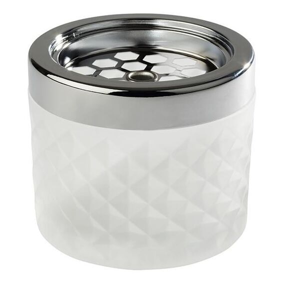 APS-Germany 00585 Aschenbecher Rund Chromed glass, Metall