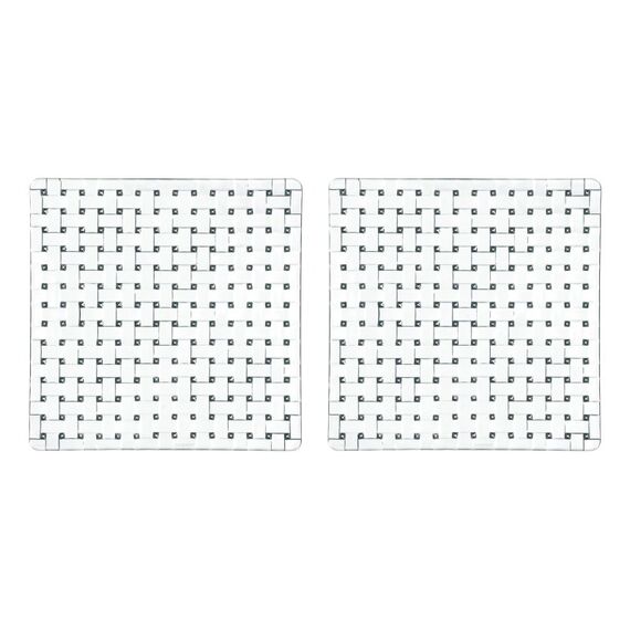 Nachtmann Bossa Nova Dessertteller Quadratisch Glas Transparent 2 Stück(e)