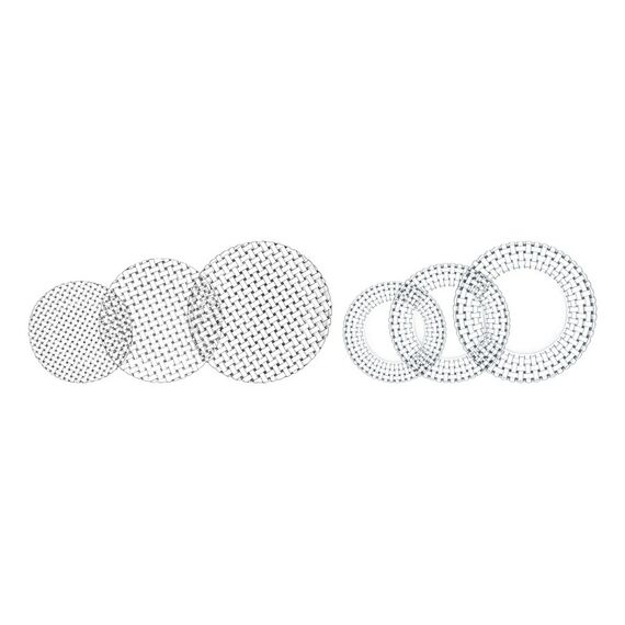Nachtmann Bossa Nova Servierteller Rund Glas Transparent 2 Stück(e), 5 image