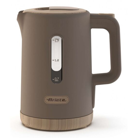 Ariete ARI-2846-TP Wasserkocher 1,7 l 2200 W Grau, Holz