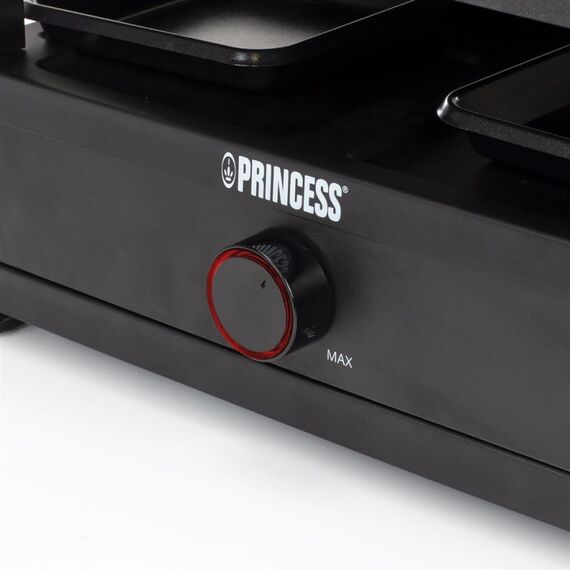 Princess 162655 Raclette Grill 8 Person(en) 1300 W Schwarz, 2 image