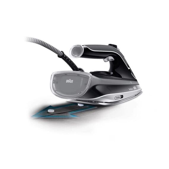 Braun TexStyle 5 SI5184BK Dampfbügeleisen EloxalPlus soleplate 2400 W Schwarz, 2 image