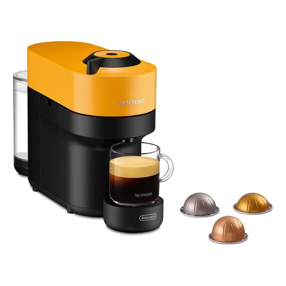 DeLonghi De'Longhi Nespressomaschine Vertuo Pop A+, gelb, ENV90.Y