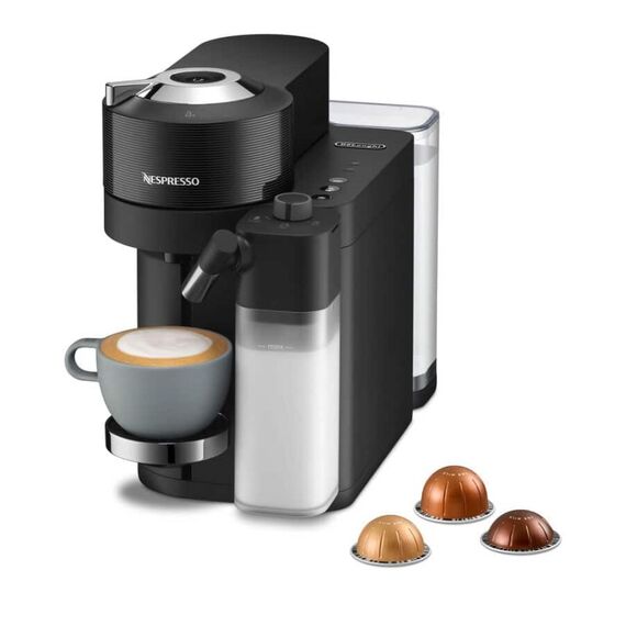 DeLonghi De'Longhi NespressomaschineVertuoLattissima schwarz, A+, Milchgetränke