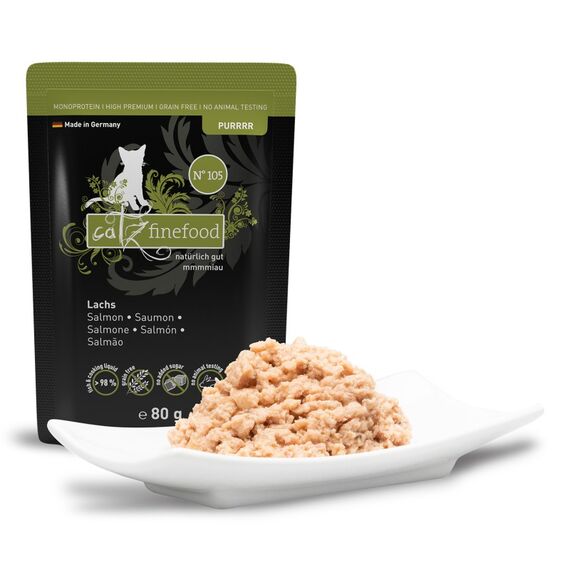 Catz finefood Purrrr N° 105 - Lachs, 3 image