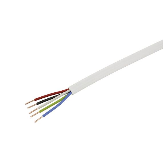 Steffen 02 601 0 25 Elektrisches Kabel 25 m Weiß