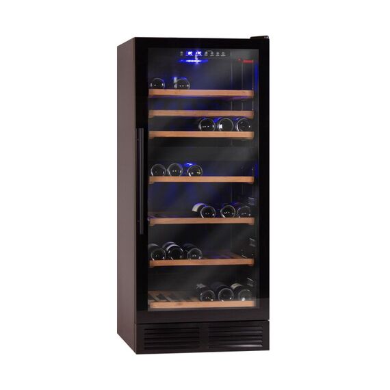 Kibernetik Bodega BWS140 Weinkühler mit Kompressor Freistehend Schwarz 100 Flasche(n)