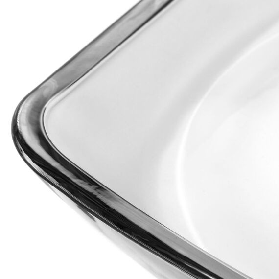 LEONARDO 024408 Teller Dessertteller Quadratisch Glas Transparent 4 Stück(e), 3 image