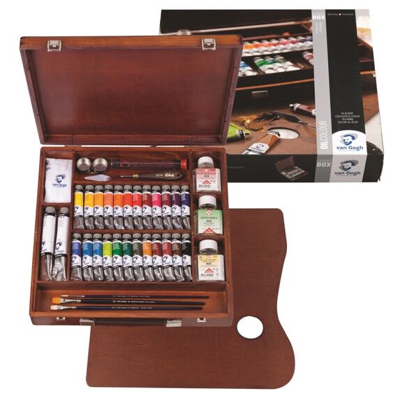 Van Gogh 02843426 Ölfarbe 40 ml Tube Schwarz, Blau, Grün, Orange, Rot, Rose, Umbra, Violett, Weiß, Gelb