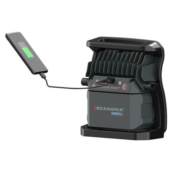 SCANGRIP Nova 4 Connect Schwarz 30 W COB LED D, 4 image