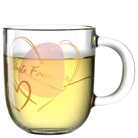 LEONARDO 033230 Tasse Gold, Pink, Durchscheinend Tee 1 Stück(e)