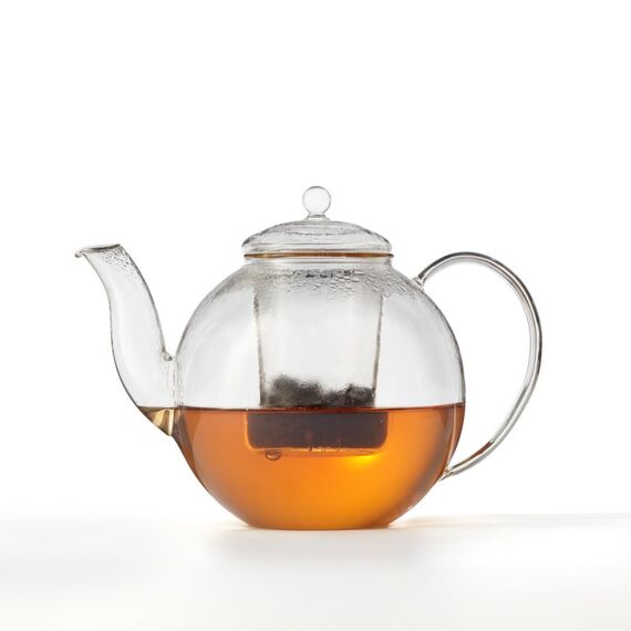 LEONARDO Armonia Einzelne Teekanne 1200 ml Transparent