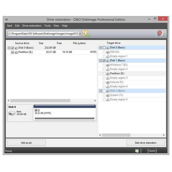O&O Software PowerPack Sicherung/Wiederherstellung, 2 image