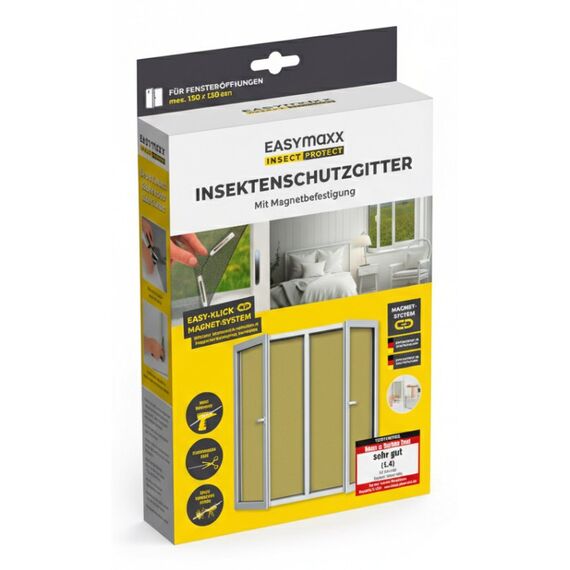 EASYmaxx 03771 Fensterscheibe Siebmasche Polyester