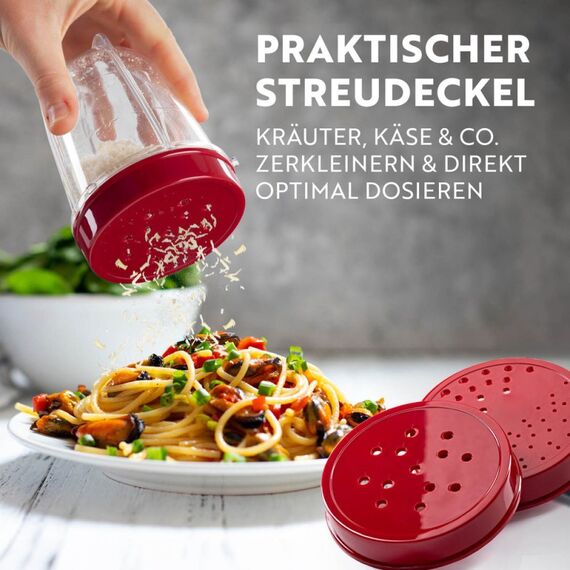 Gourmetmaxx Mr. Magic 0,75 l Tischplatten-Mixer 400 W Rot, Silber, 8 image