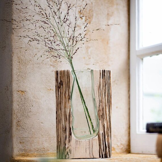 LEONARDO CASOLARE Vase andere Holz, 2 image