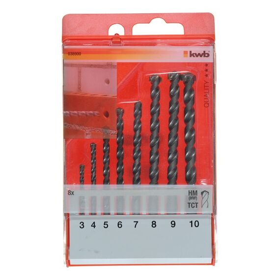 kwb 038900 Bohrer Bohrerbit-Set 8 Stück(e)